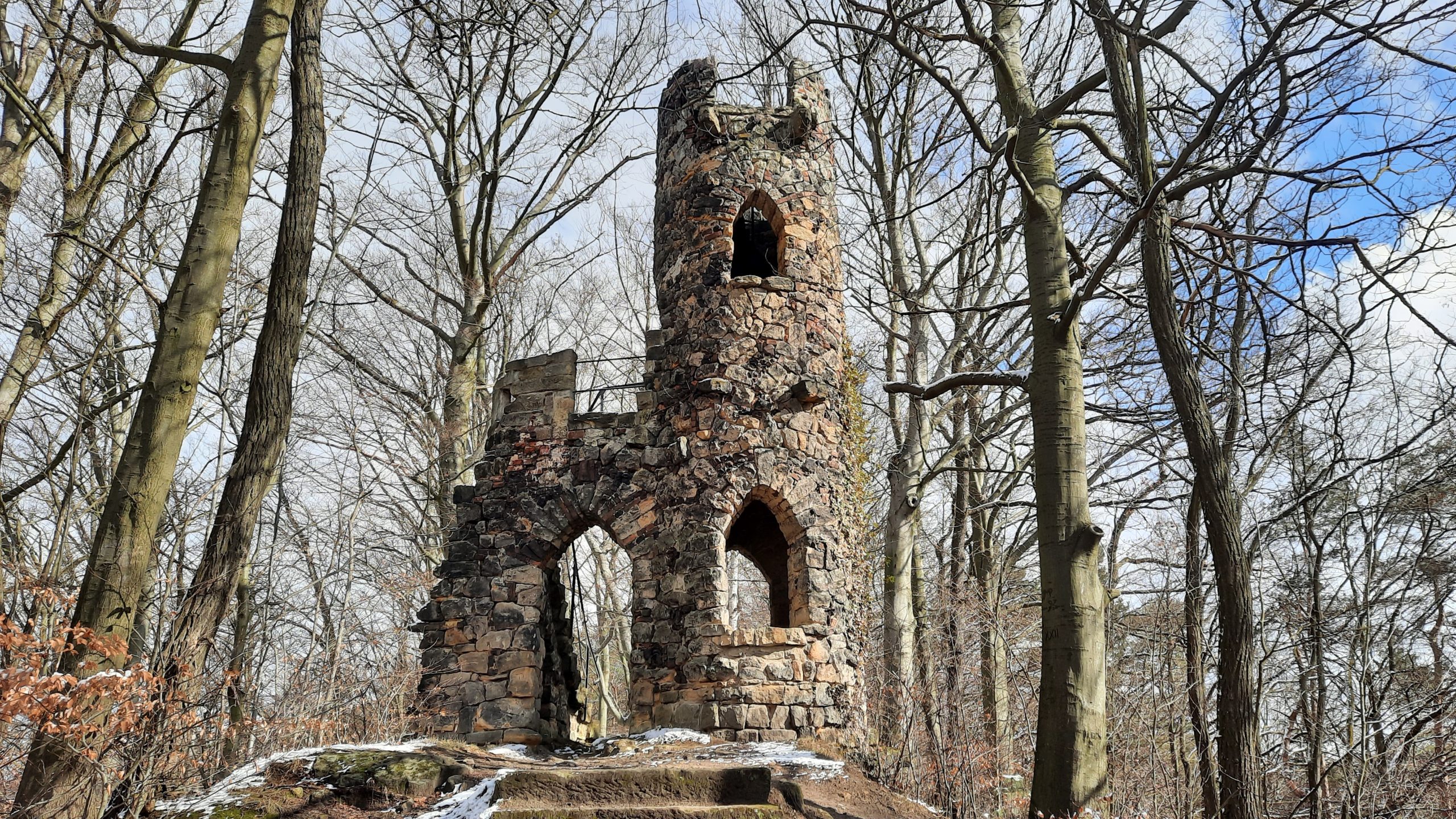 Schlossruine Schomberg - am 60 km Wochenende - at 60 km weekend