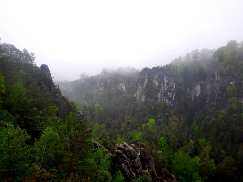 Sächsische Schweiz zu Himmelfahrt